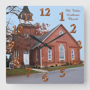 Horloge murale de PHOTO avec votre image et votre