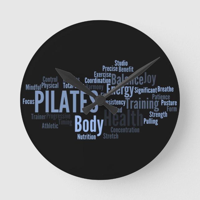 Horloge murale de PILATES (Recto)
