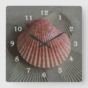 Horloge murale de Seashell Beach