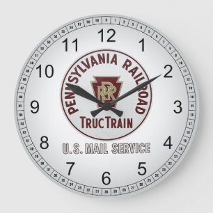 Horloge murale de service de TrucTrain de chemin