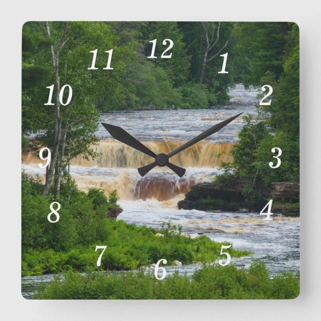 Horloge murale de Tahquamenon Lower Falls (Recto)