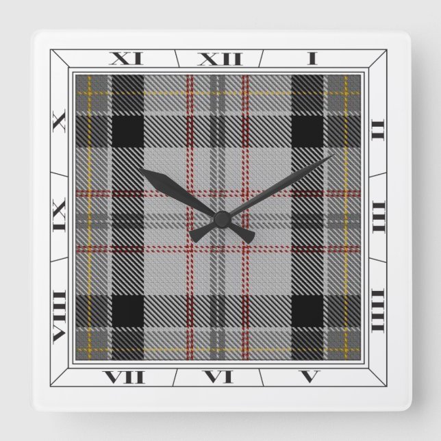 Horloge murale de tartan de Harris (Recto)
