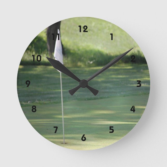 Horloge murale de terrain de golf (Recto)