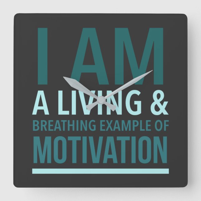 Horloge murale de typographie (Recto)