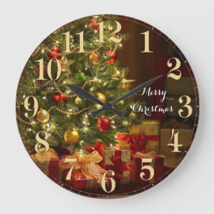 Horloge murale de Xmas