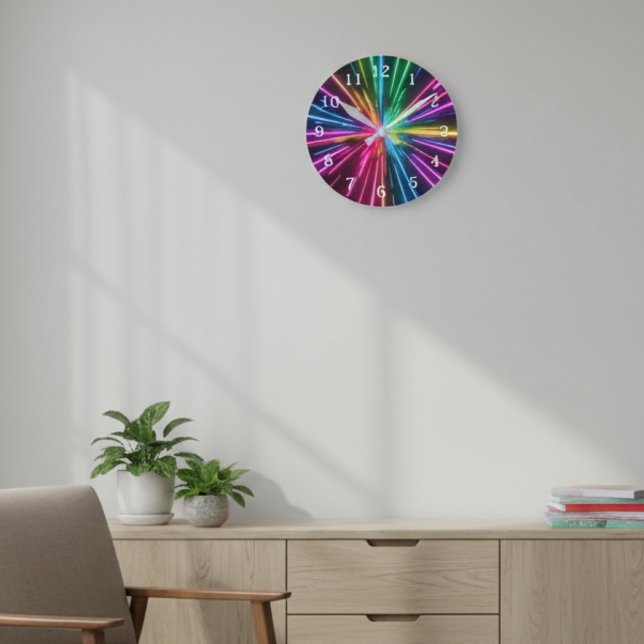 Horloge murale d'éclatement cosmique (Créateur téléchargé)