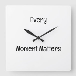 Horloge murale décorative motivante