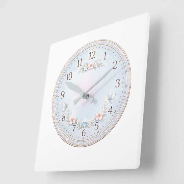 Horloge murale décorative pour designer (Angle)