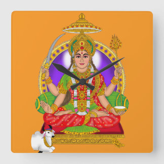 Horloge murale déesse Santoshi Mata