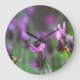 Horloge murale des abeilles de miel