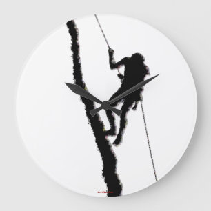 Horloge murale des alpinistes