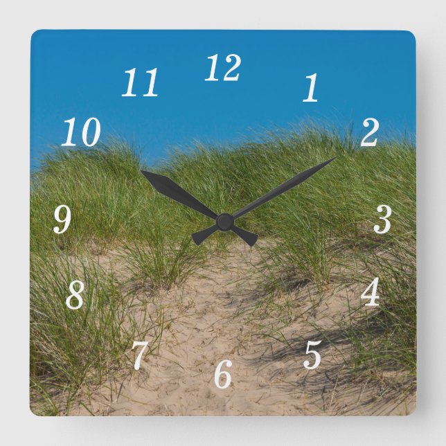 Horloge murale des dunes et de l'avoine (Recto)