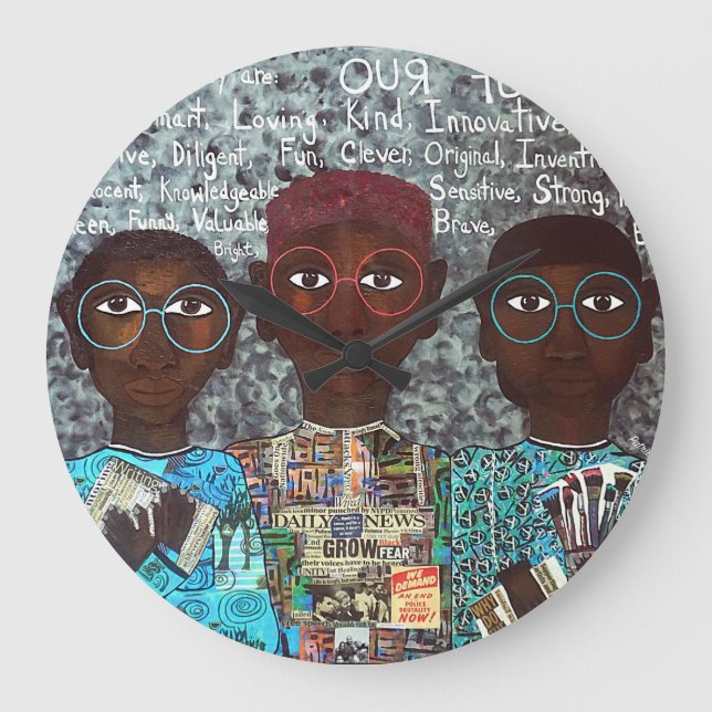 Horloge murale des espèces en péril (Recto)