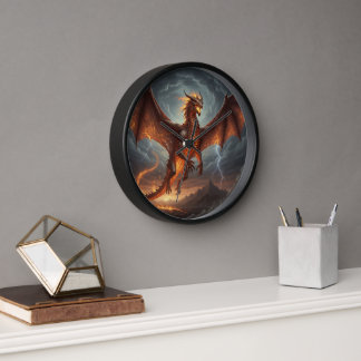 Horloge murale Dragon
