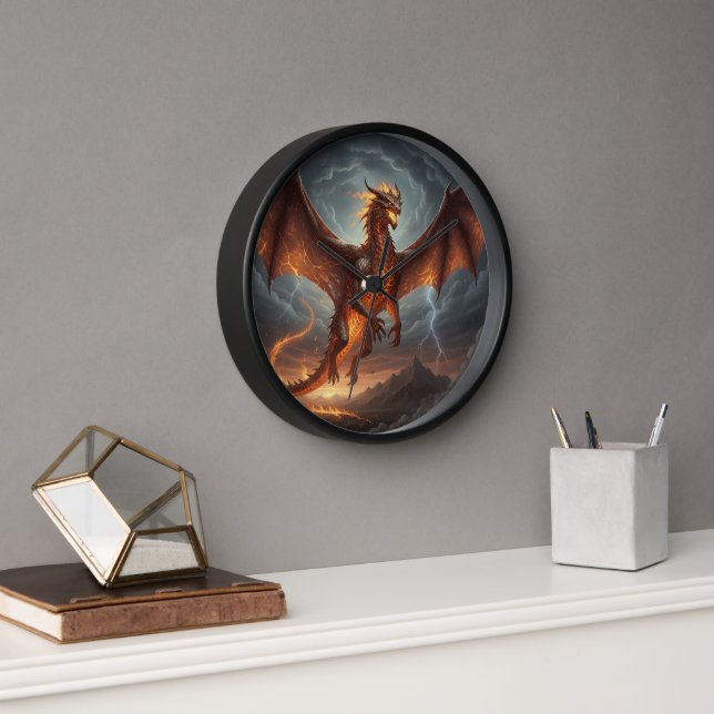 Horloge murale Dragon (Bureau)