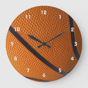 Horloge murale du basket-ball
