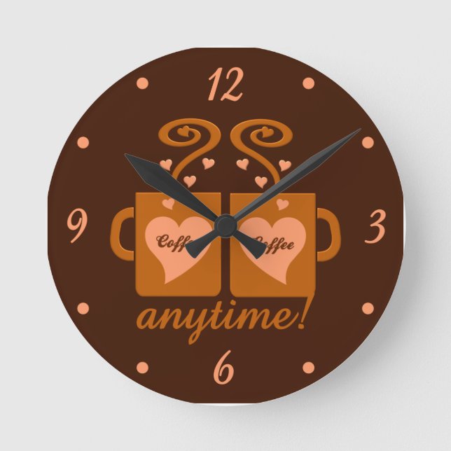 Horloge murale du café en tout temps (Recto)