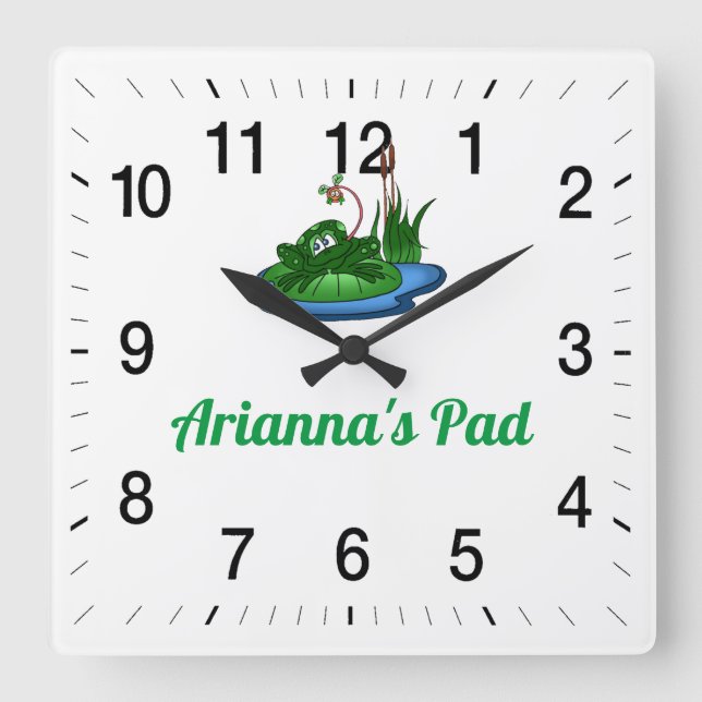 Horloge murale du Carré de pub d'Arianna (Recto)