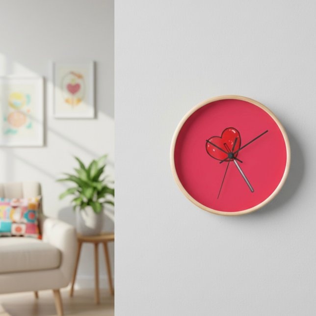 Horloge murale du Carré Lollipop (Créateur téléchargé)