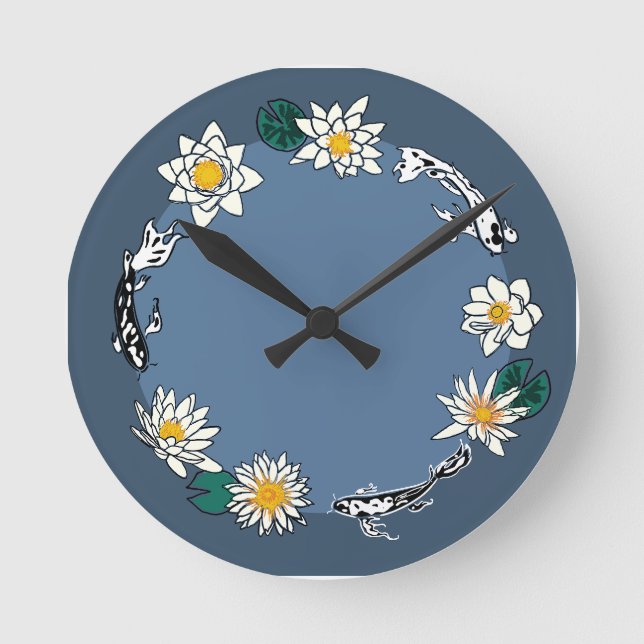 Horloge murale du cercle botanique de l'étang de m (Recto)