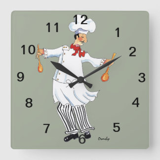 Horloge murale du chef