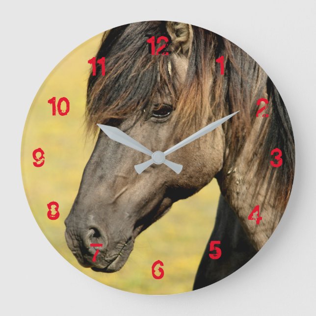 Horloge murale du cheval (Recto)