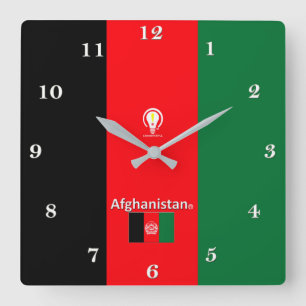 Horloge murale du concepteur Afghanistan