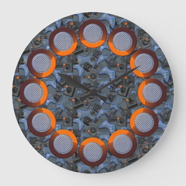 Horloge murale du contrôleur de jeu (Recto)