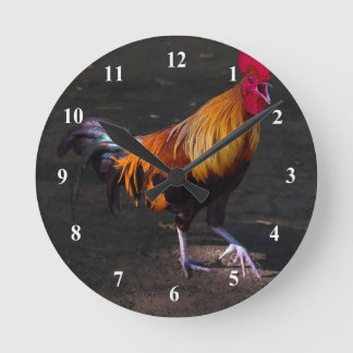 Horloge murale du coq