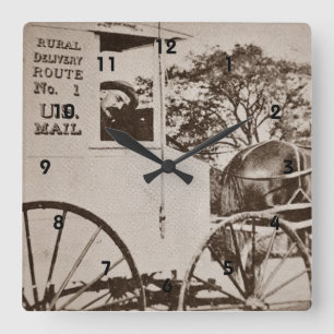 Horloge murale du courrier des États-Unis