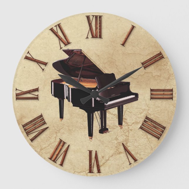 Horloge murale du grand piano (Recto)