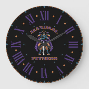 Horloge murale du héros de fitness maximale