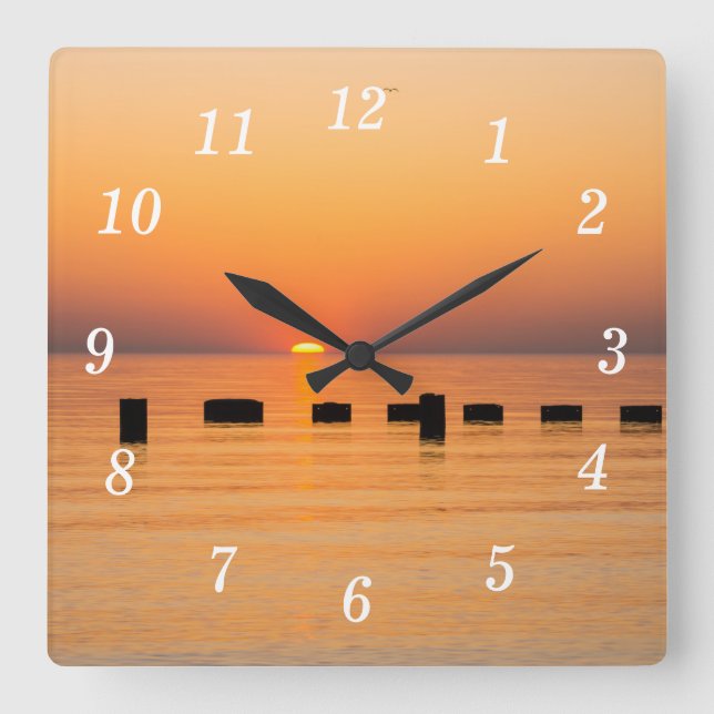 Horloge murale du lac Orange (Recto)