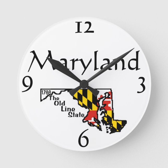 Horloge murale du Maryland (Recto)