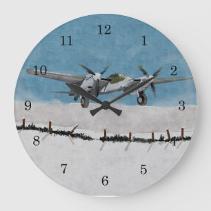 Horloge murale du moustique d'hiver 1944