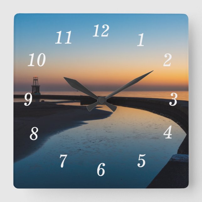 Horloge murale du phare de Chicago Nord (Recto)