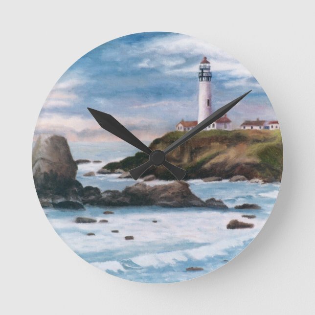 Horloge murale du phare de Pigeon Point (Recto)
