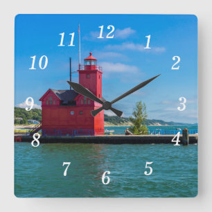 Horloge murale du phare Holland Harbour