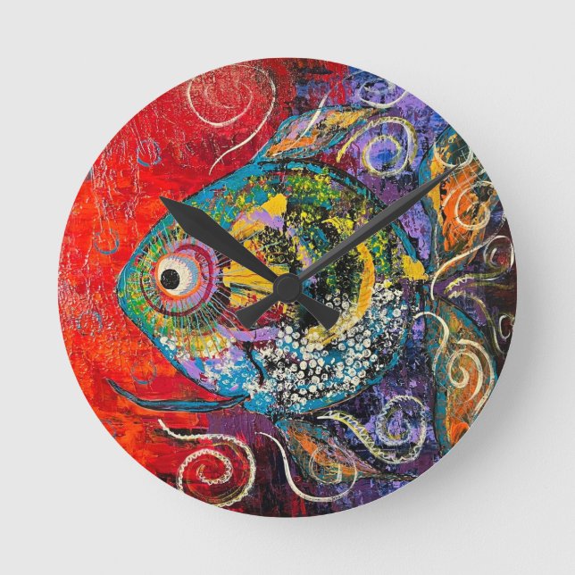 Horloge murale du poisson (Recto)