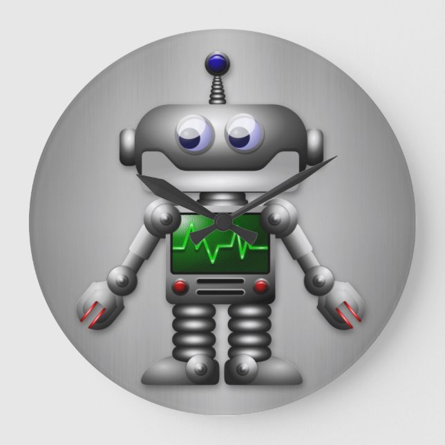 Horloge murale du robot (Recto)