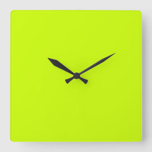 Horloge murale électrique de vert de chaux