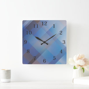 Horloge murale élégante et géométrique