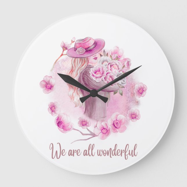 Horloge Murale Élégante pour Décoration Maison | M (Recto)