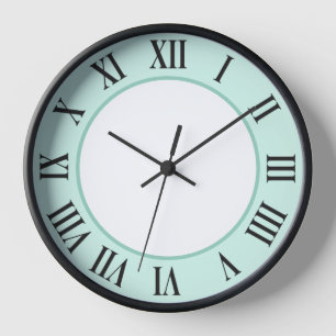 Horloge murale élégante - Vert