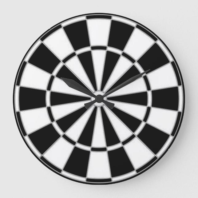 Horloge murale en acrylique (Recto)