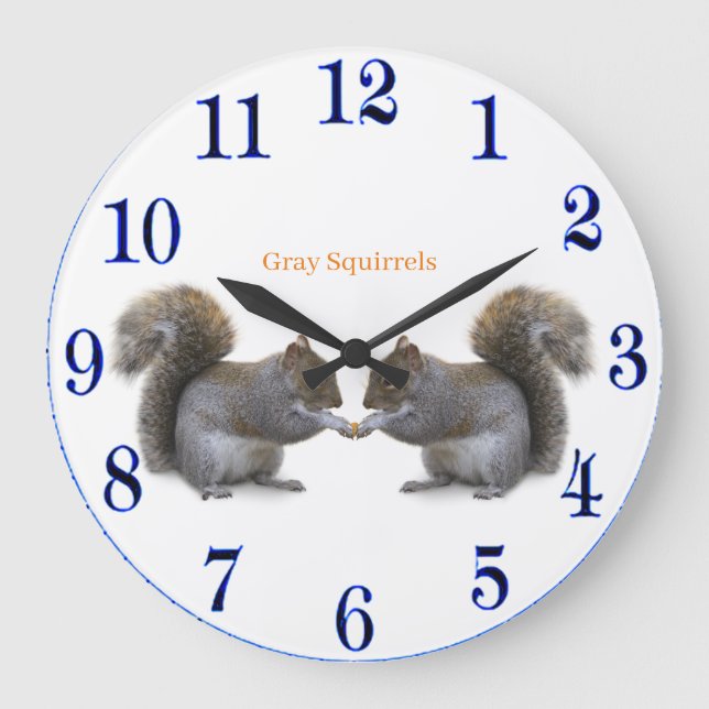 Horloge murale en acrylique (Recto)