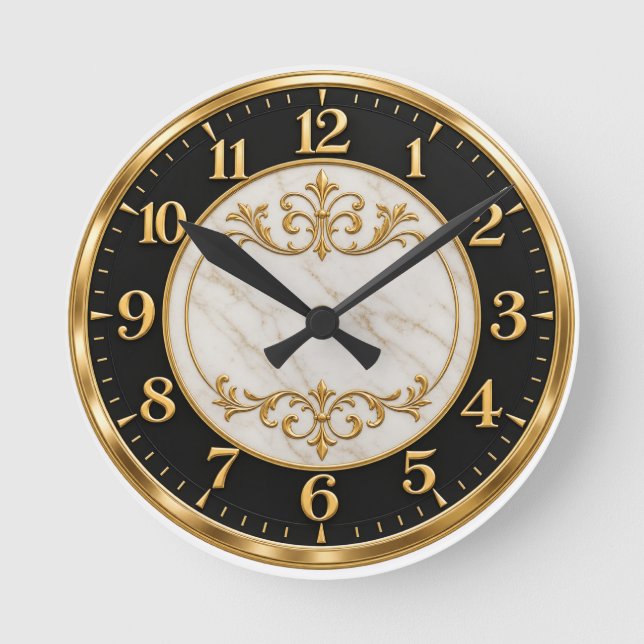 Horloge murale en Acrylique A  (Recto)
