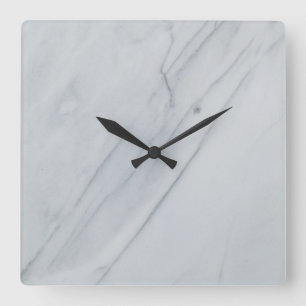 Horloge murale en acrylique Carré de 10,75 po