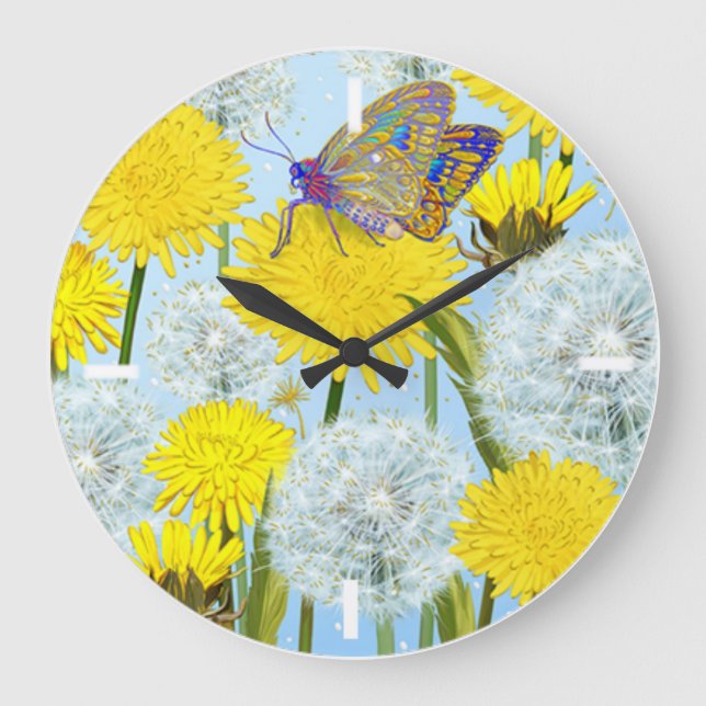 Horloge murale en acrylique de rêve (Recto)
