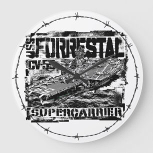 Horloge murale en acrylique forrestale